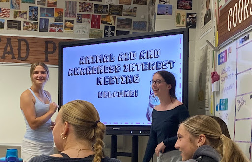 first Animal Aid and Awarness club meeting of the year
