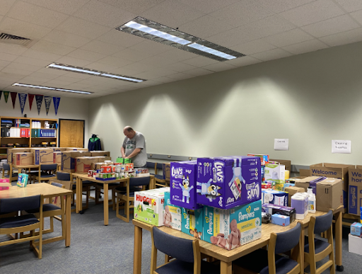 Hurricaine supply drive at leesville