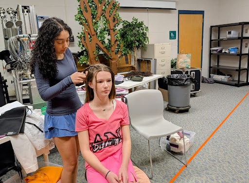What goes on behind the middle school musical