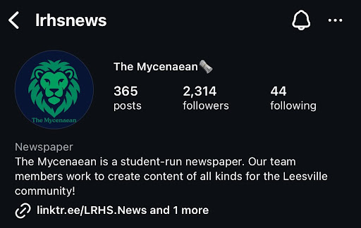 What goes into the Student-run, Leesville-affiliated, Instagram Accounts?