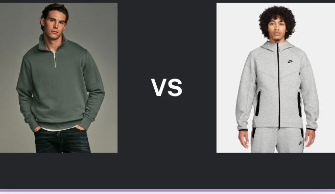 Quarter Zips vs. Nike Techs: Which is better?